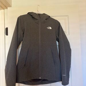 The North Face Women's Hooded Softshell Jacket - Charcoal Gray